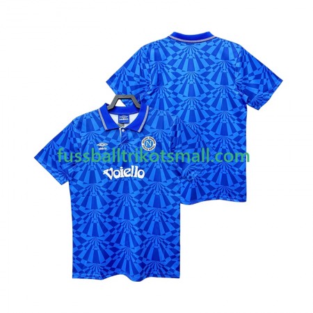 Fußballtrikots Napoli 1991 1993 Retro Kurzarm Heimtrikotsatz kaufen